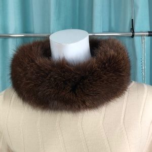 Beautiful REAL fox fur head band